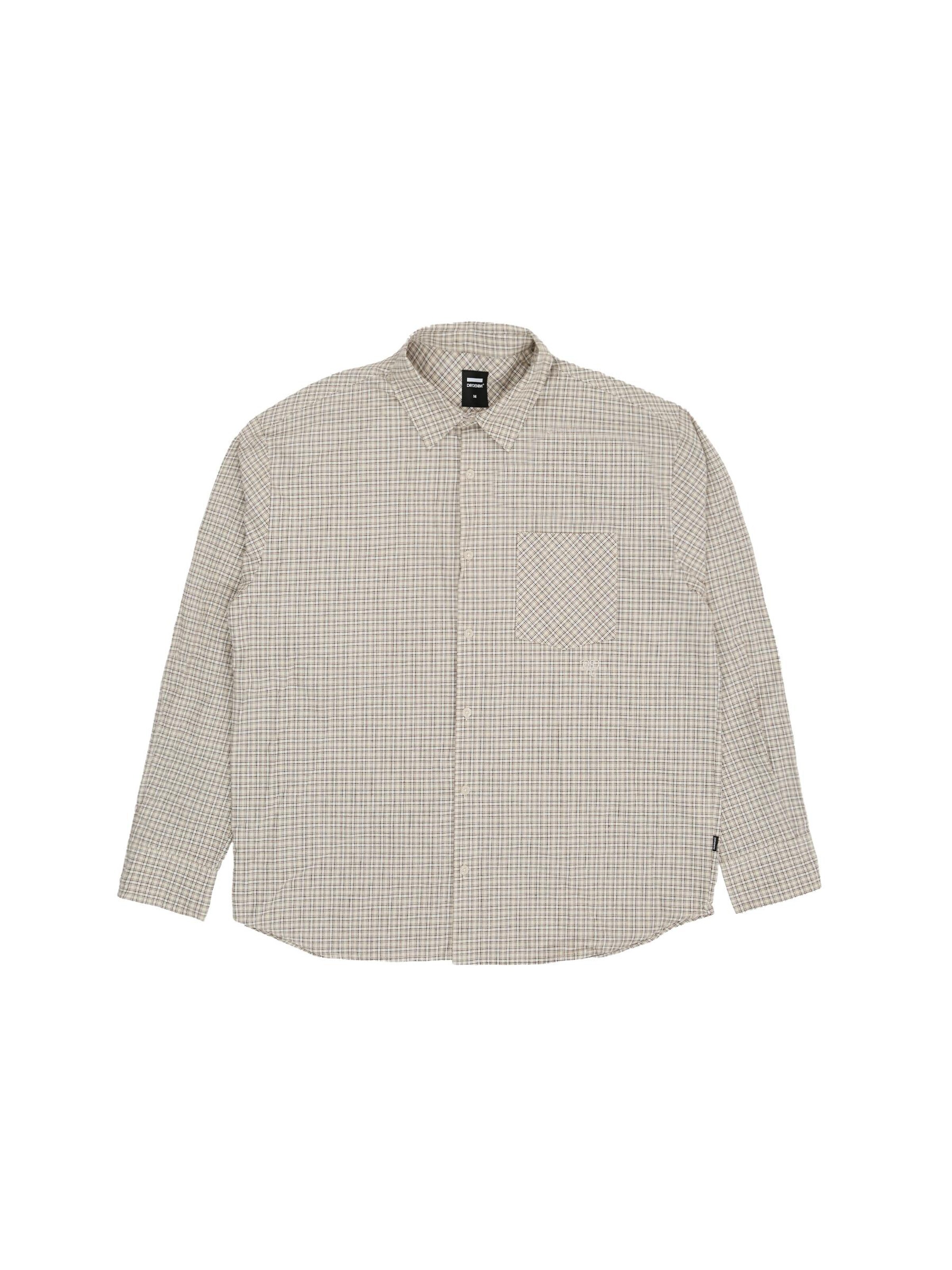 Dr. Denim Blouse 'Wes' in Grijs: voorkant