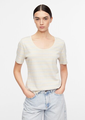 T-shirt COMMA en beige : devant