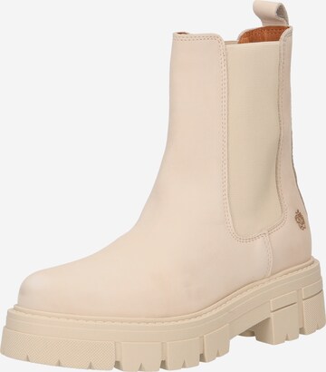 Apple of Eden Chelsea Boots 'Conny' in Beige: predná strana