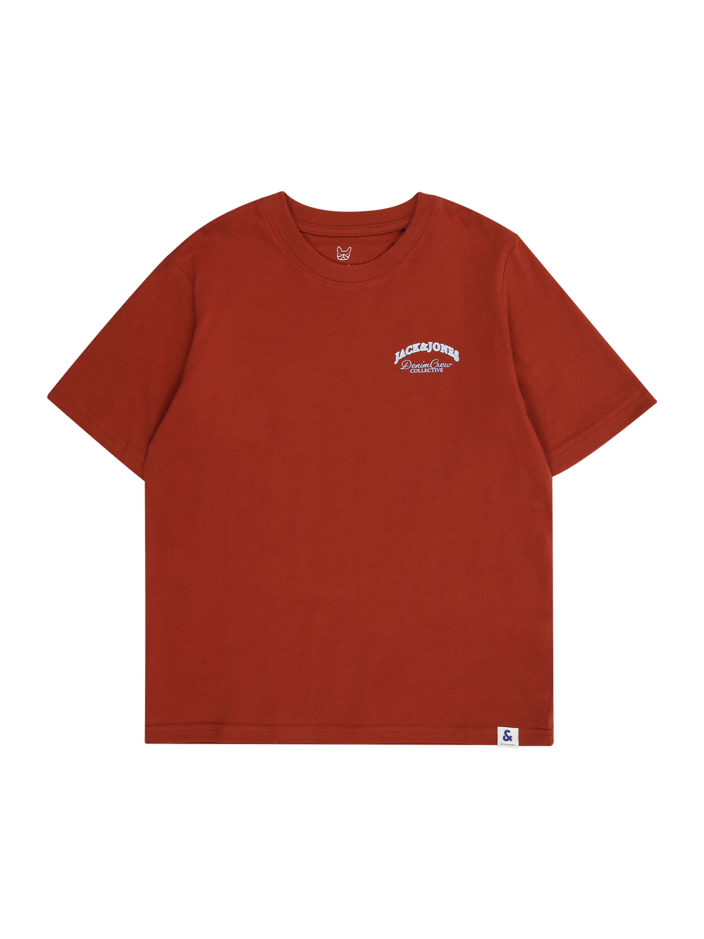 Jack & Jones Junior Μπλουζάκι σε καφέ: μπροστά