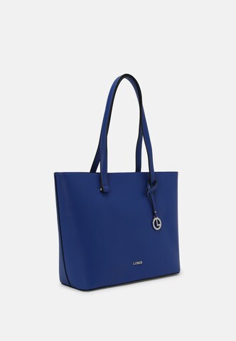 L.CREDI Shopper 'Filippa' in Blauw