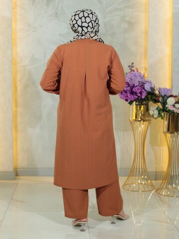 MODAMIHRAM Tunic in Brown