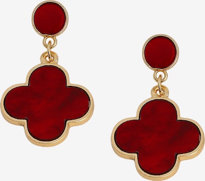 Auskarai 'Nellie' iš SOHI, spalva – Auksas / raudona, Prekių apžvalga