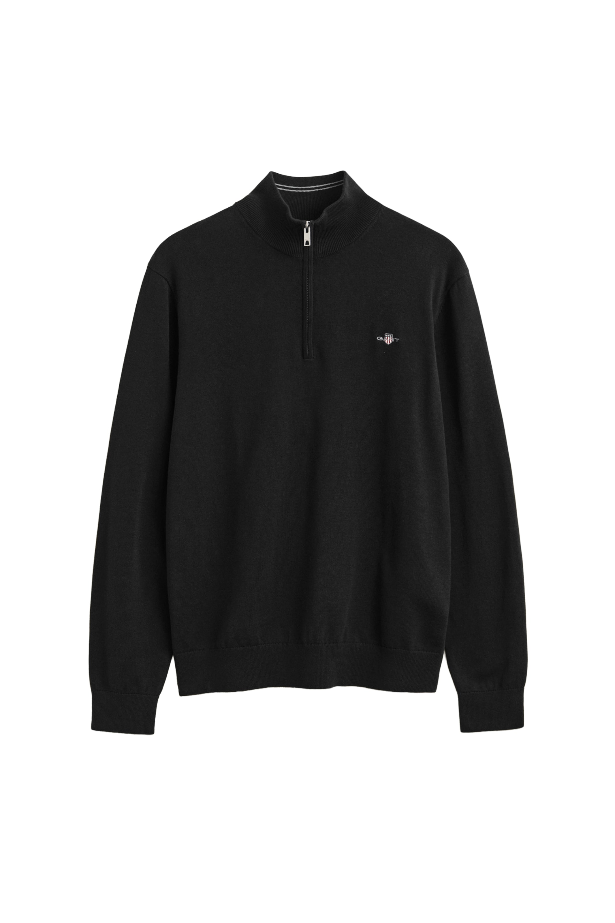 GANT - Jersey 'CLASSIC' en negro: frente