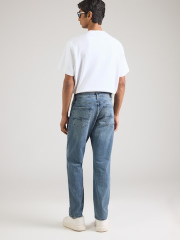 QS - Regular Calças de ganga em azul