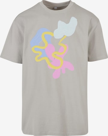 T-Shirt Mister Tee en gris : devant