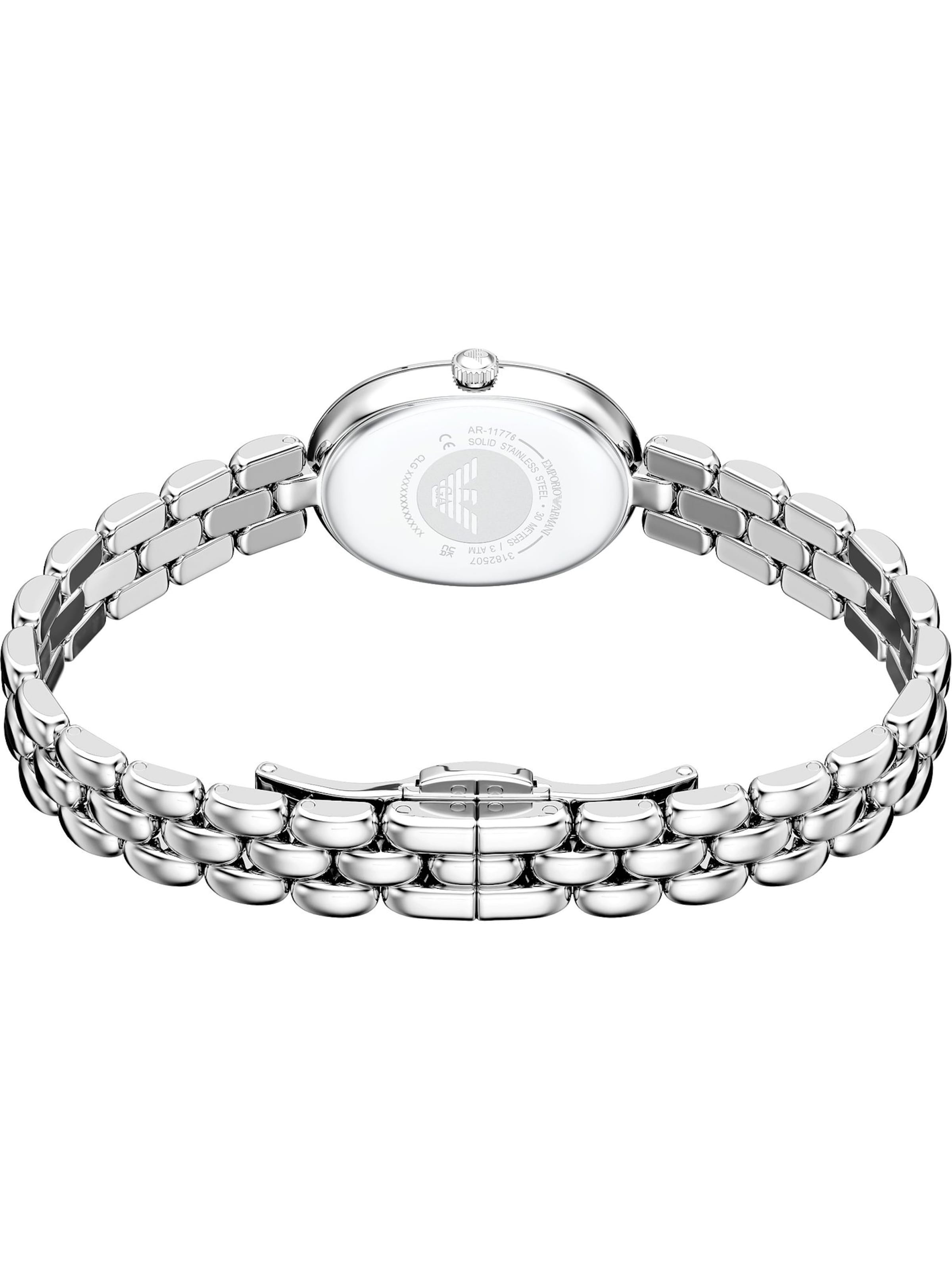 Emporio Armani Analoguhr in Silber