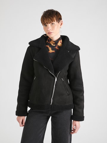 SISTERS POINT Between-Season Jacket 'DAYLA' in Black: front