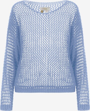 usha FESTIVAL Pullover in Blau: predná strana