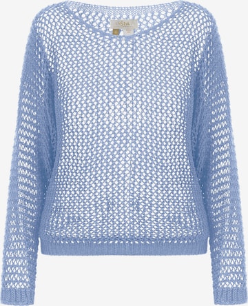 usha FESTIVAL Sweater in Blue: front