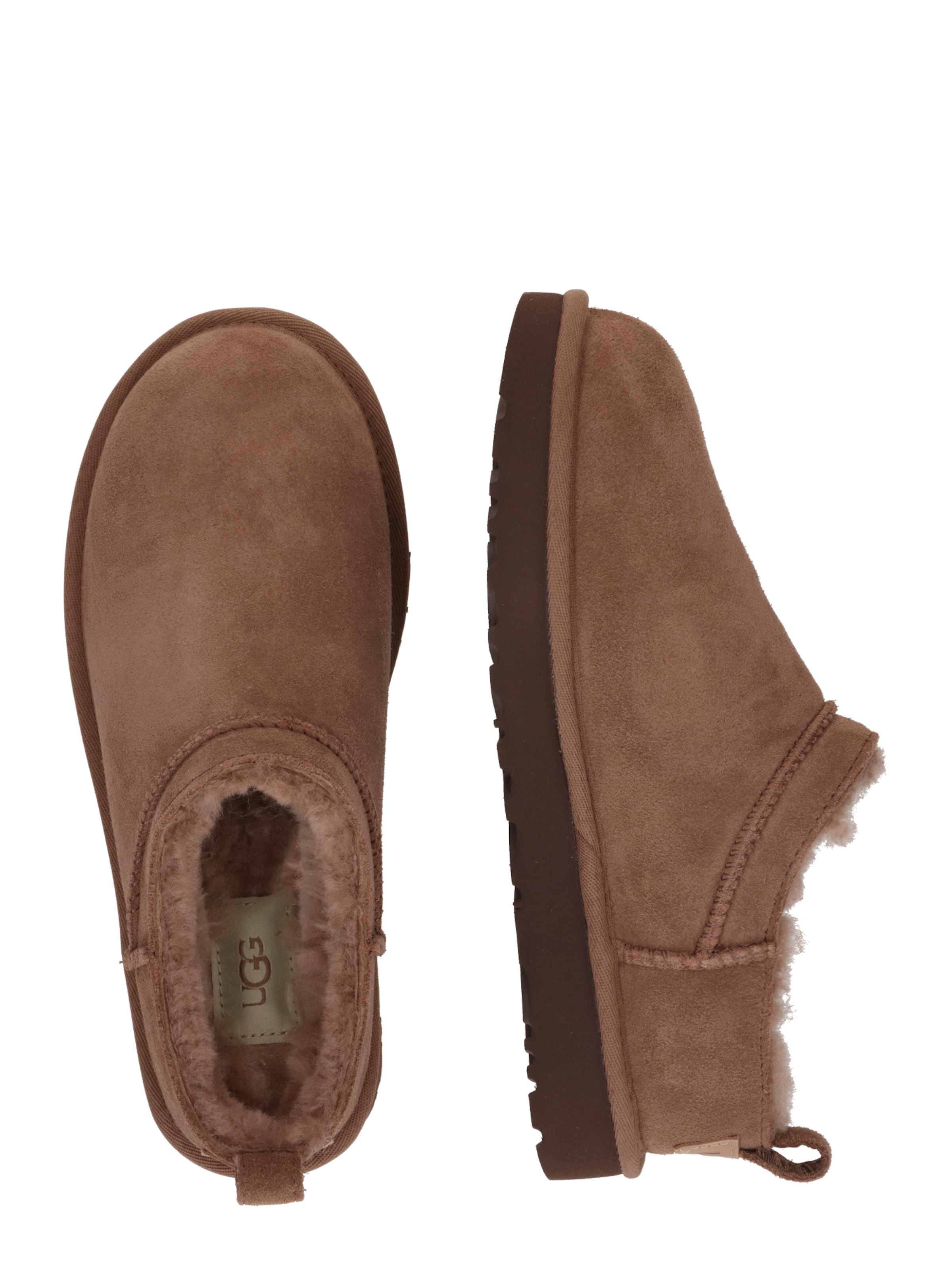 UGG Шлепанцы 'Classic Micro' в Коричневый