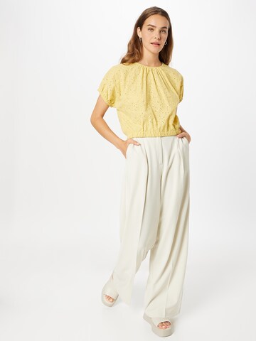 Madewell Blouse 'ALMA' in Geel