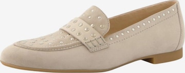 Paul Green Classic Flats in Grey: front