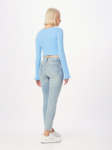 River Island Slimfit Jeans in Blauw