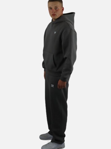 HEFTYKA Loosefit Sporthose 'OPEN' in Grau