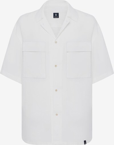 Boggi Milano Camisa 'Camp' em navy / branco, Vista do produto