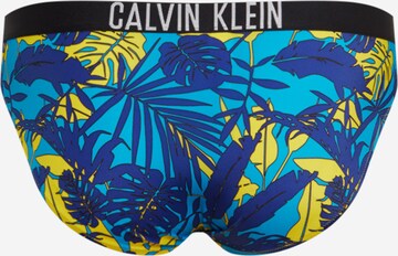 Calvin Klein Swimwear Plus Bikinibroek in Blauw