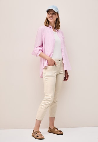 CECIL Slim fit Pants in Beige