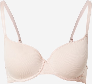 PASSIONATA T-shirt Bra 'DREAM TODAY' in Pink: front