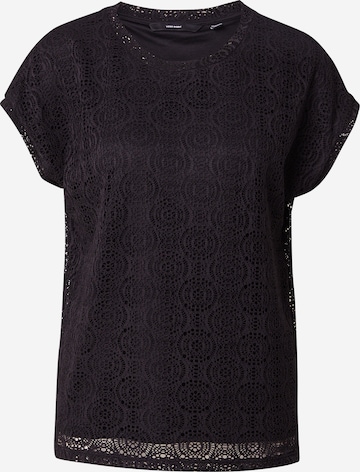 Maglietta 'VMMaya Ava' di VERO MODA in nero: frontale