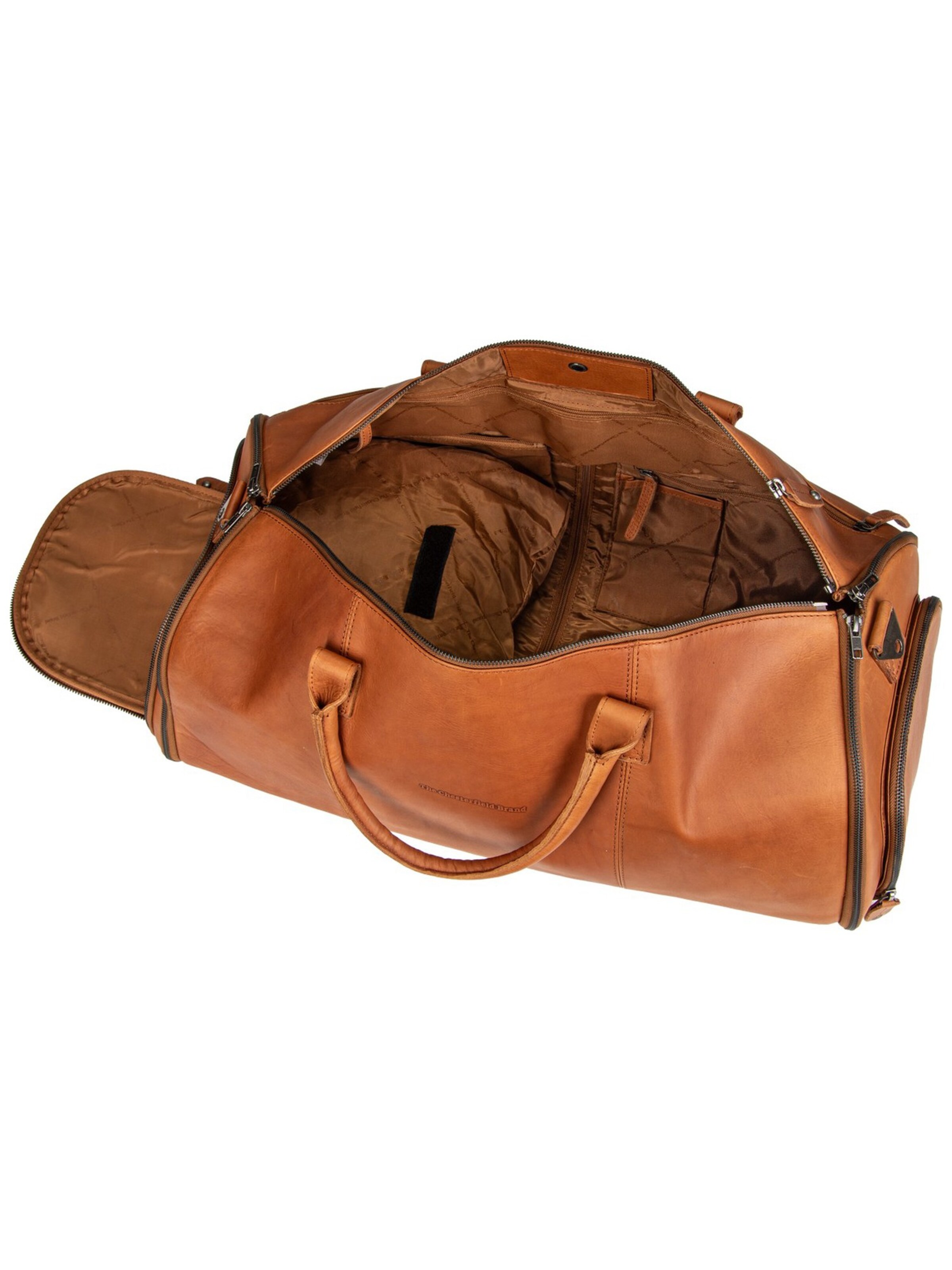 The Chesterfield Brand Weekender 'Finlay' in Braun