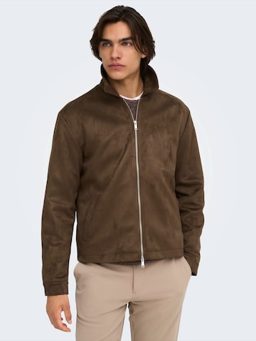 Only & Sons - Chaqueta de entretiempo 'ONSRUBY' en marrón