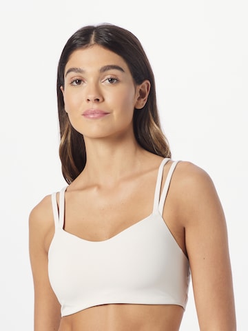 NIKE Bustier Sports-BH 'ALATE TRACE' i beige: forside