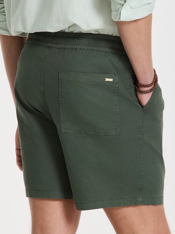 Shiwi Regular Broek 'Josh' in Groen