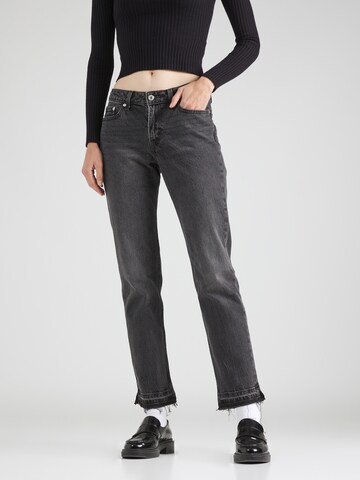 Regular Jeans 'Low Pitch Straight' de la LEVI'S ® pe negru: față