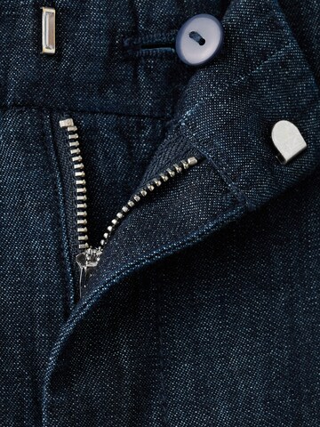 MANGO Loosefit Broek 'Nina' in Blauw