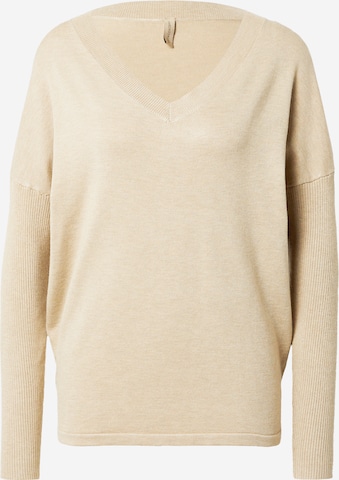 Soyaconcept - Jersey 'DOLLIE' en beige: frente