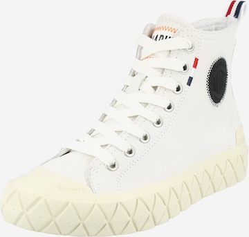 Palladium Sneakers high 'PALLA' i hvit: forside