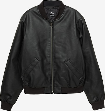 Pull&BearPrijelazna jakna - crna boja: prednji dio