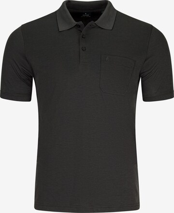 Ragman Shirt 'Basic' in Grau: Vorderseite