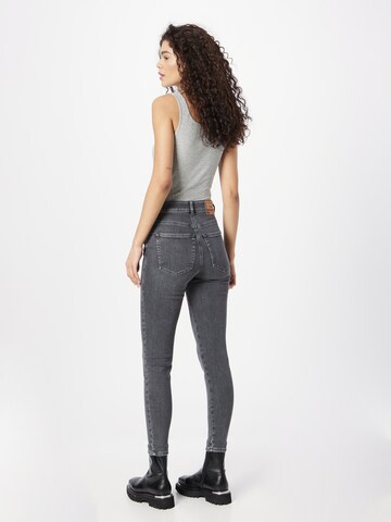 DIESEL Skinny Jeans 'SLANDY' in Grey