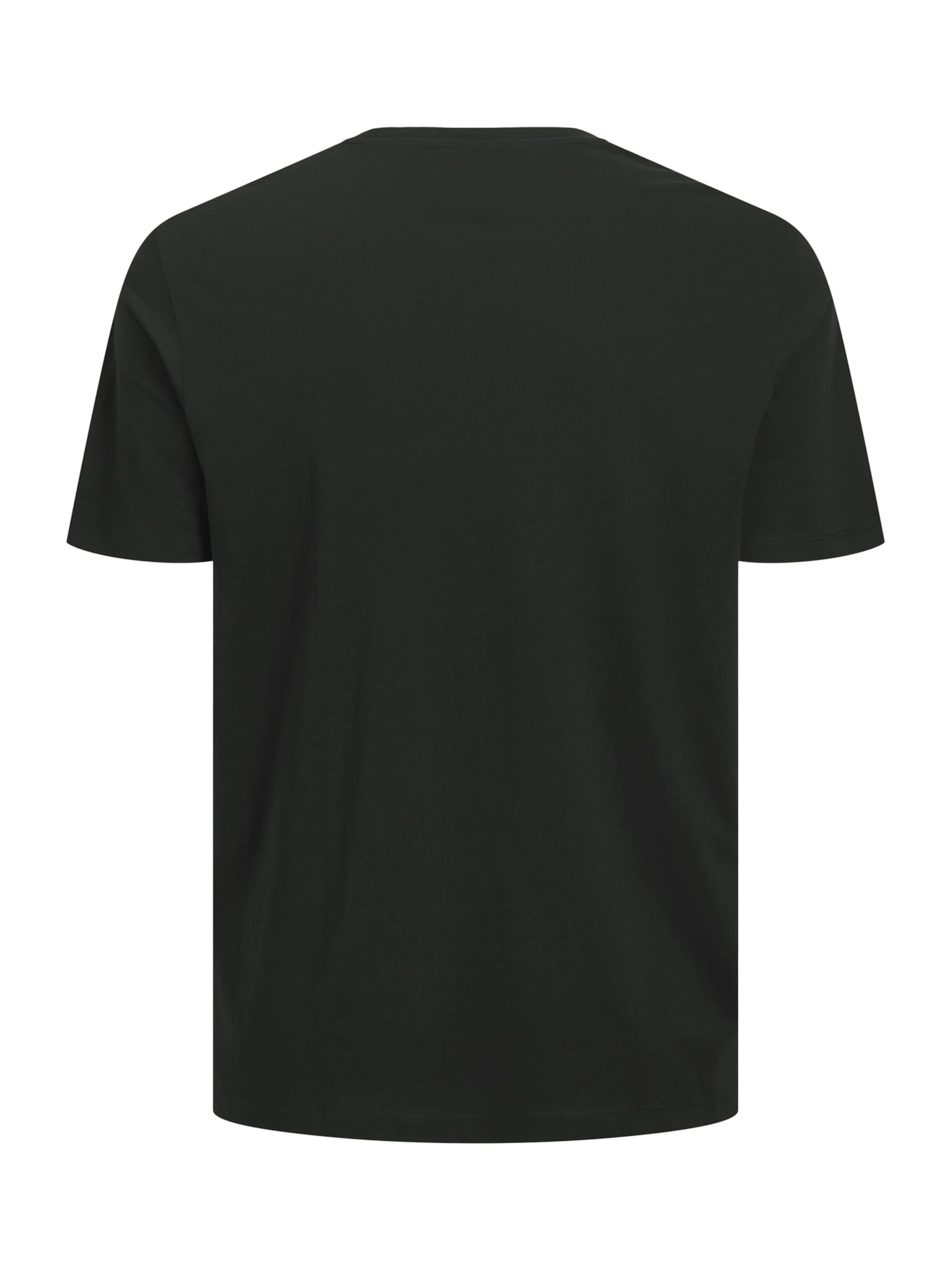 Jack & Jones Plus Μπλουζάκι 'JPRBLUZANE' σε μαύρο