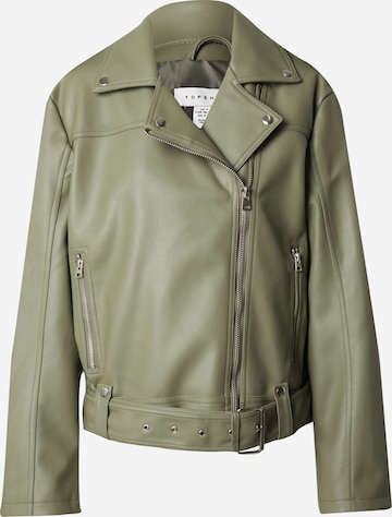 Veste mi-saison TOPSHOP en vert : devant