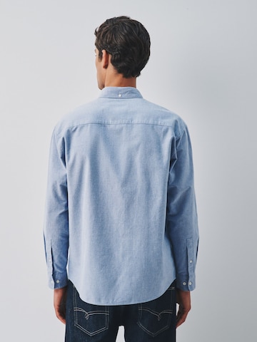 Next Comfort fit Button Up Shirt in Blue