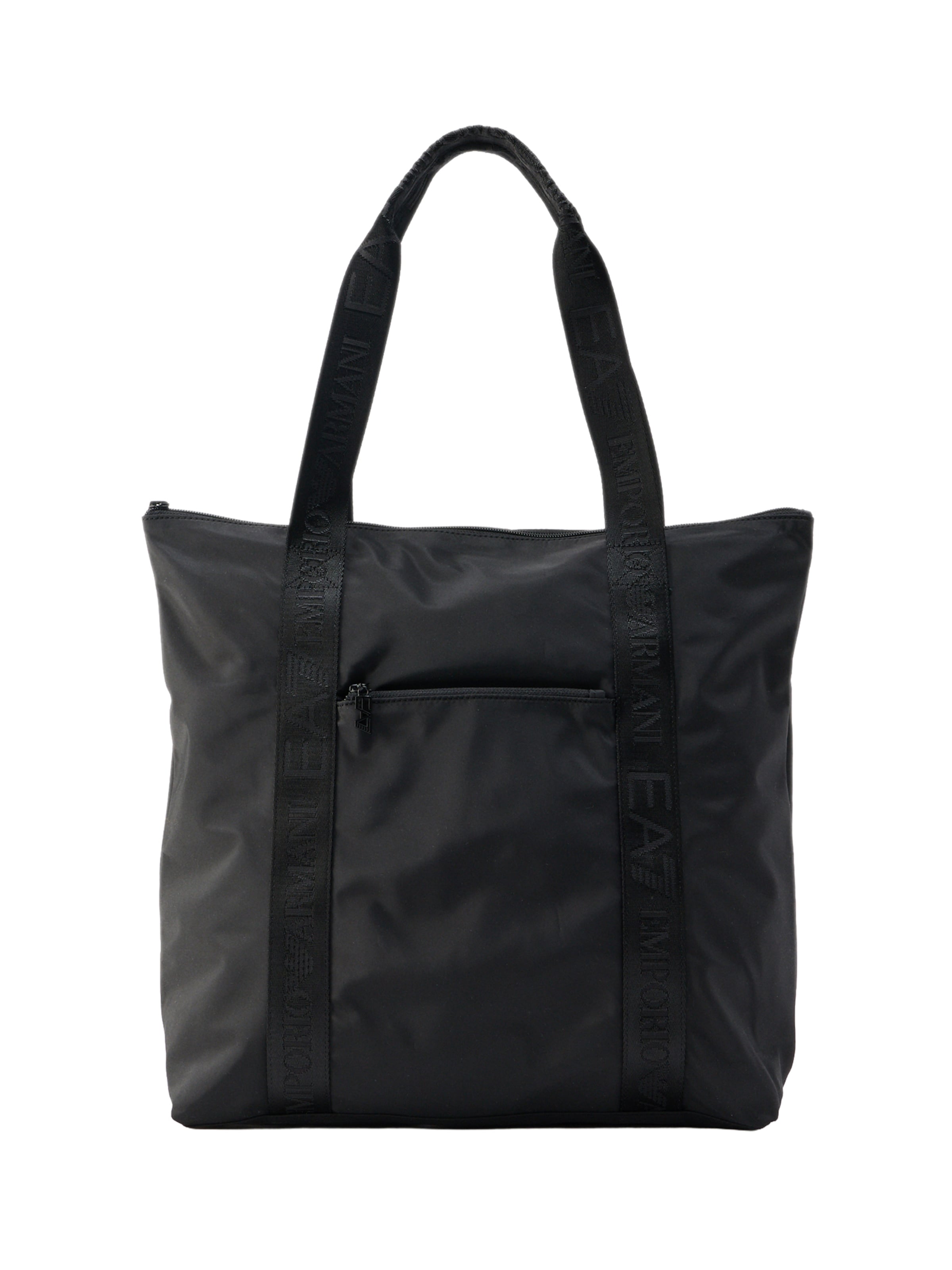 EA7 Emporio Armani Shopper in Black: front
