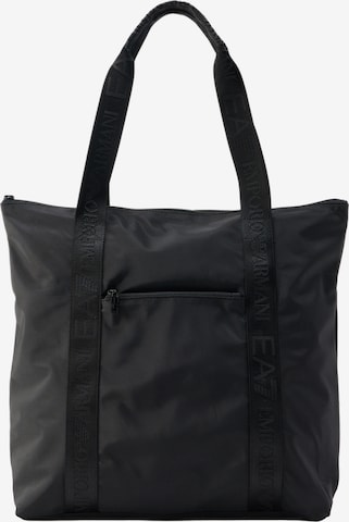 juoda EA7 Emporio Armani Pirkinių krepšys: priekis