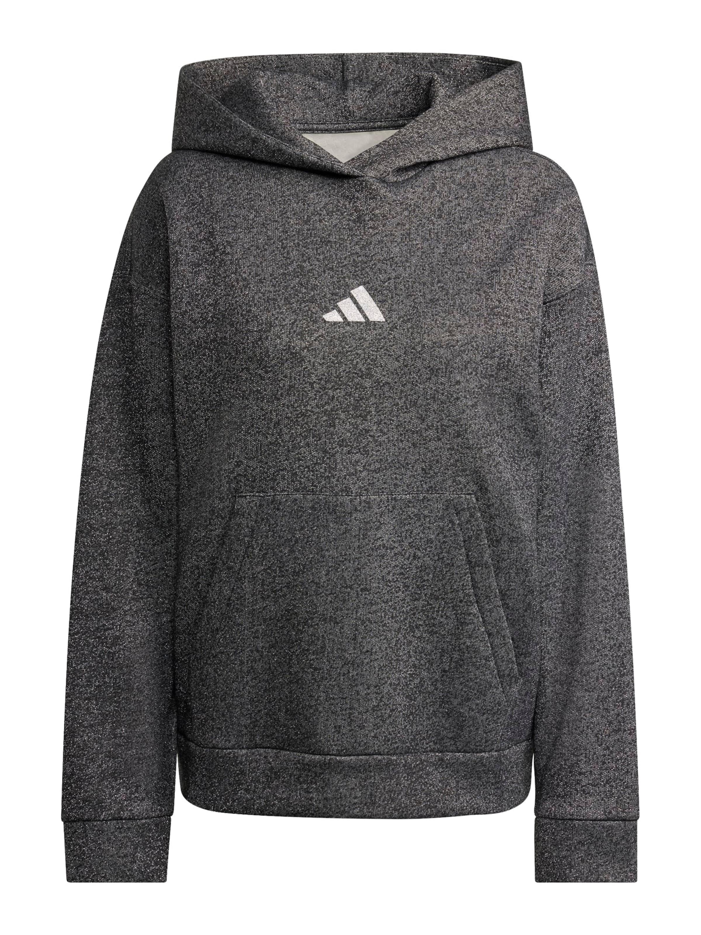 melns ADIDAS SPORTSWEAR Sportiska tipa džemperis 'All Szn': no priekšpuses