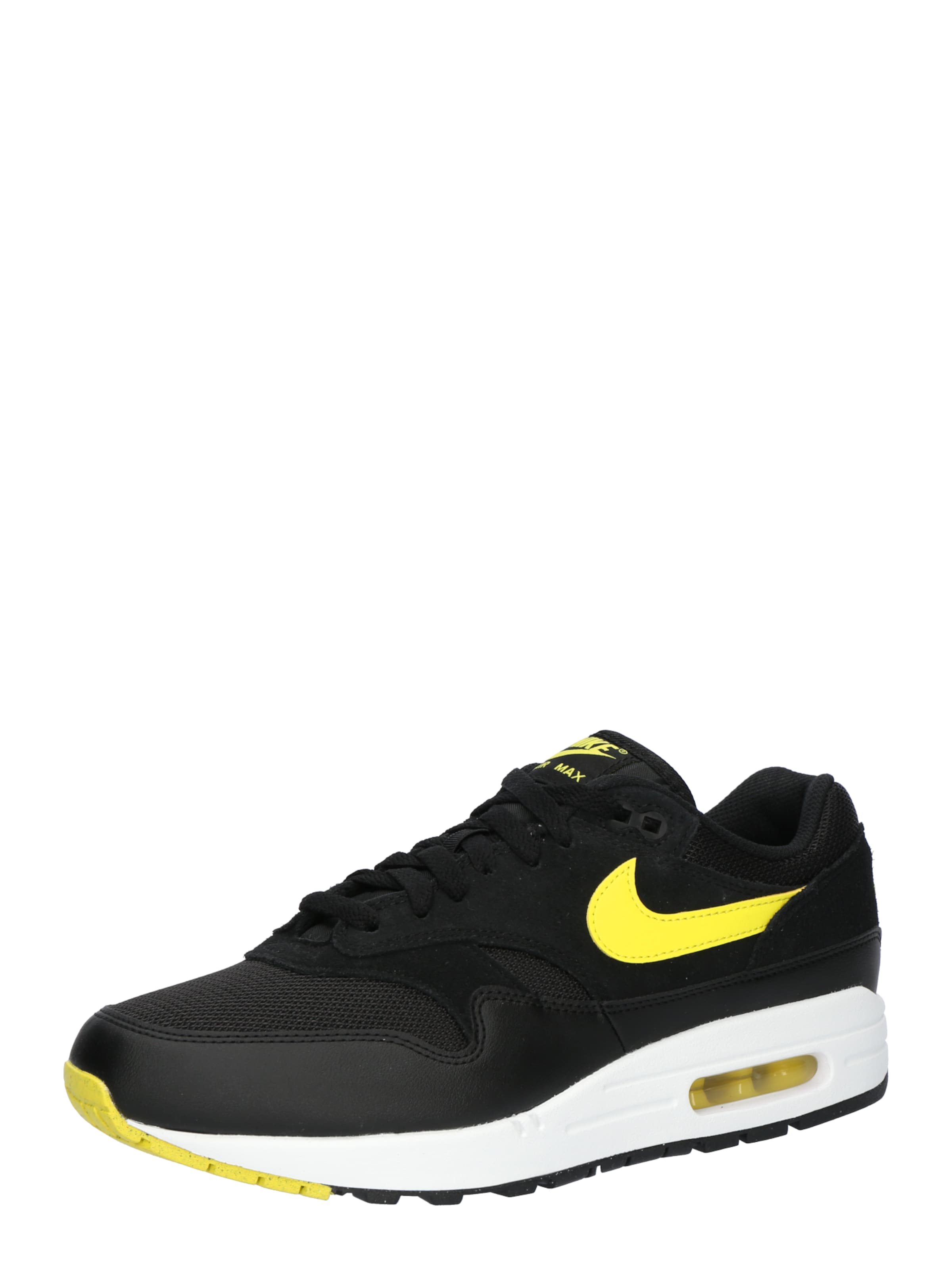 Nike Sportswear Rövid szárú sportcipők 'AIR MAX 1 ESS' - fekete: elől