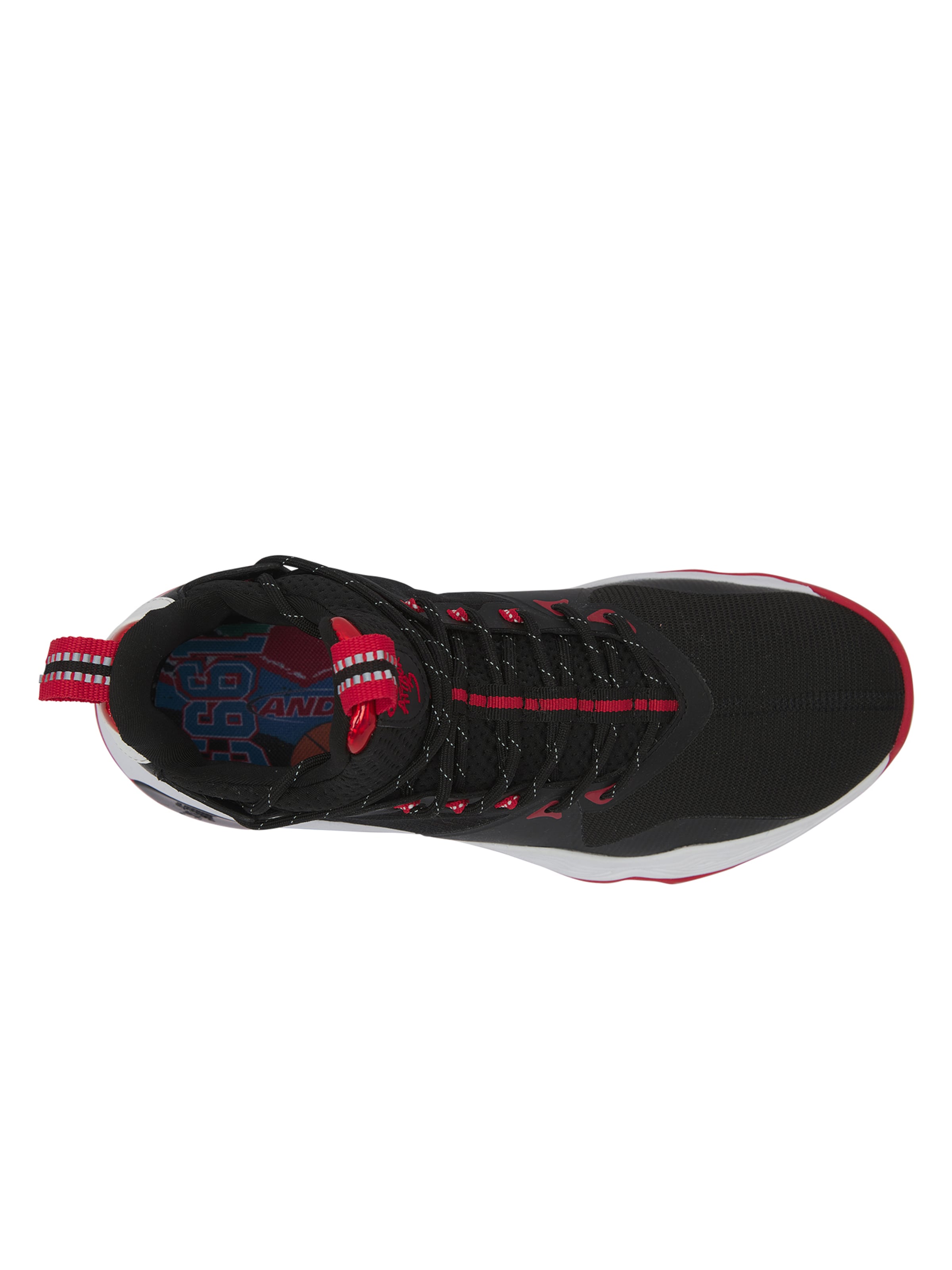 AND1 Σνίκερ χαμηλό 'Attack 3.0' σε μαύρο