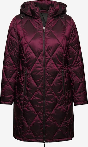 Ulla Popken Between-season jacket in Red: front