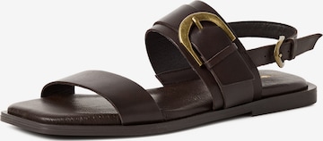 Tamaris Sandaal in Bruin: voorkant