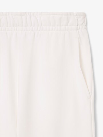 LACOSTE Regular Workout Pants in White