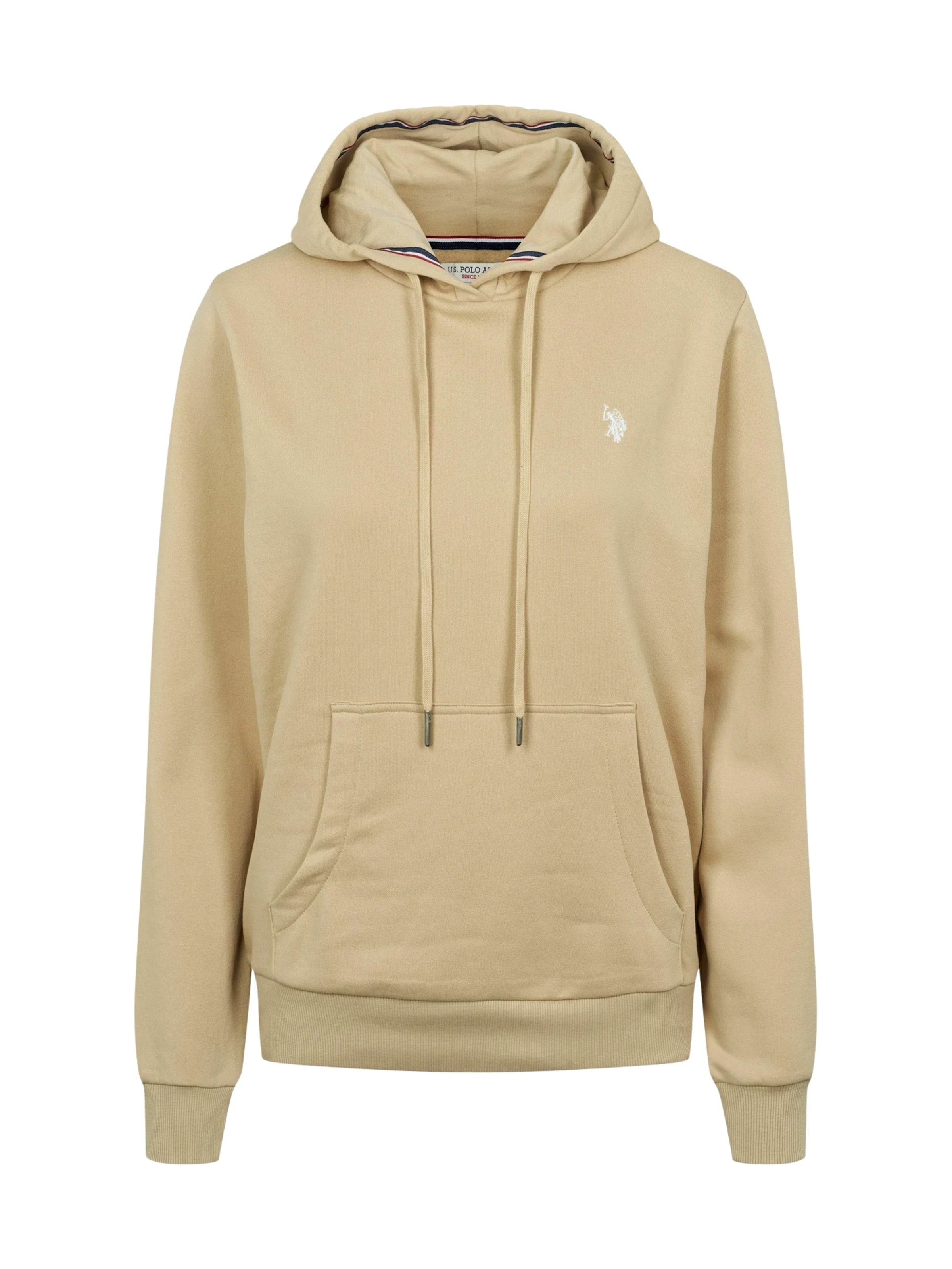 U.S. POLO ASSN. Sweatshirt 'Aba' i beige: forside