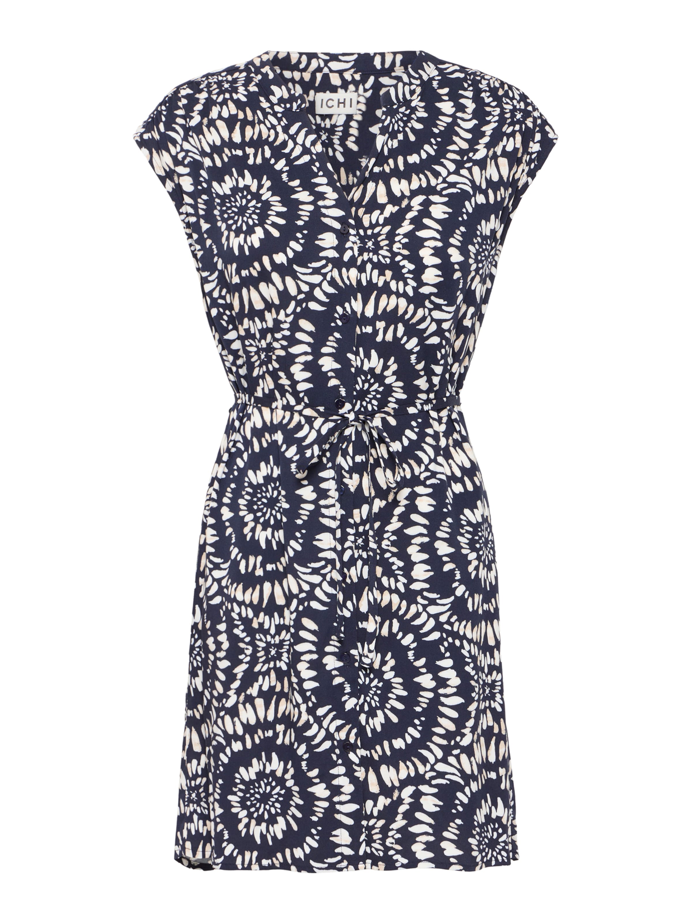 Robe-chemise 'IHAya' ICHI en bleu : devant