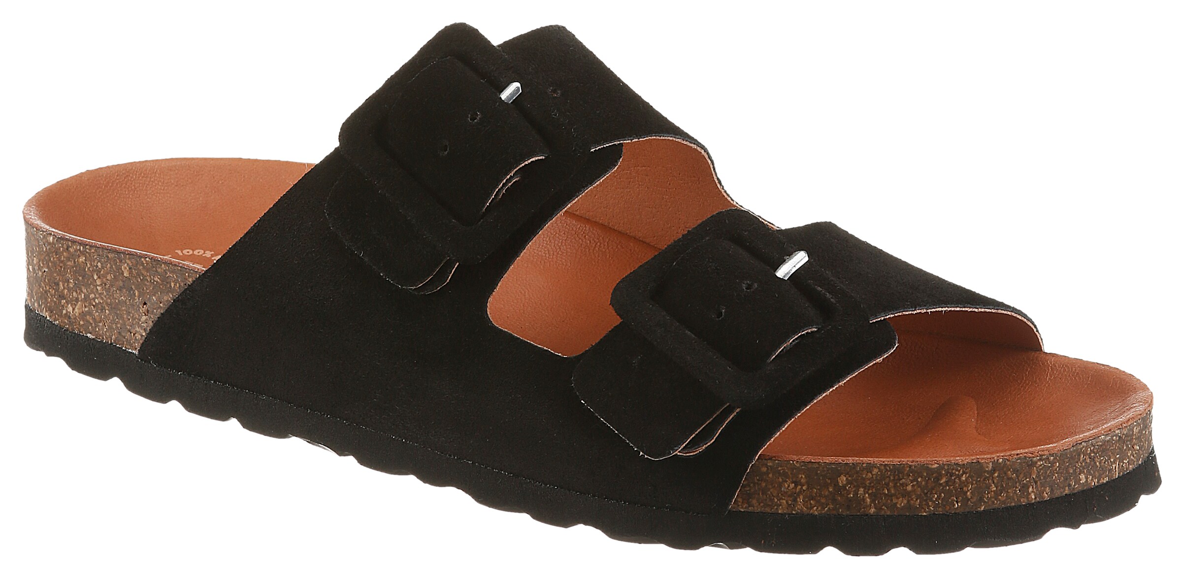 VERBENAS Mules in Black: front