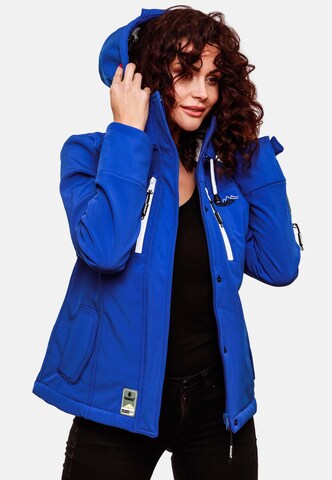 MARIKOO Weatherproof jacket 'Kleine Zicke' in Blue